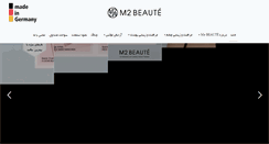 Desktop Screenshot of m2beaute.ir